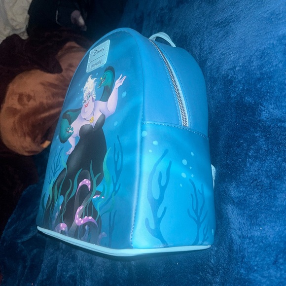 Loungefly Disney Ursula Blue Mini Backpack main image 5
